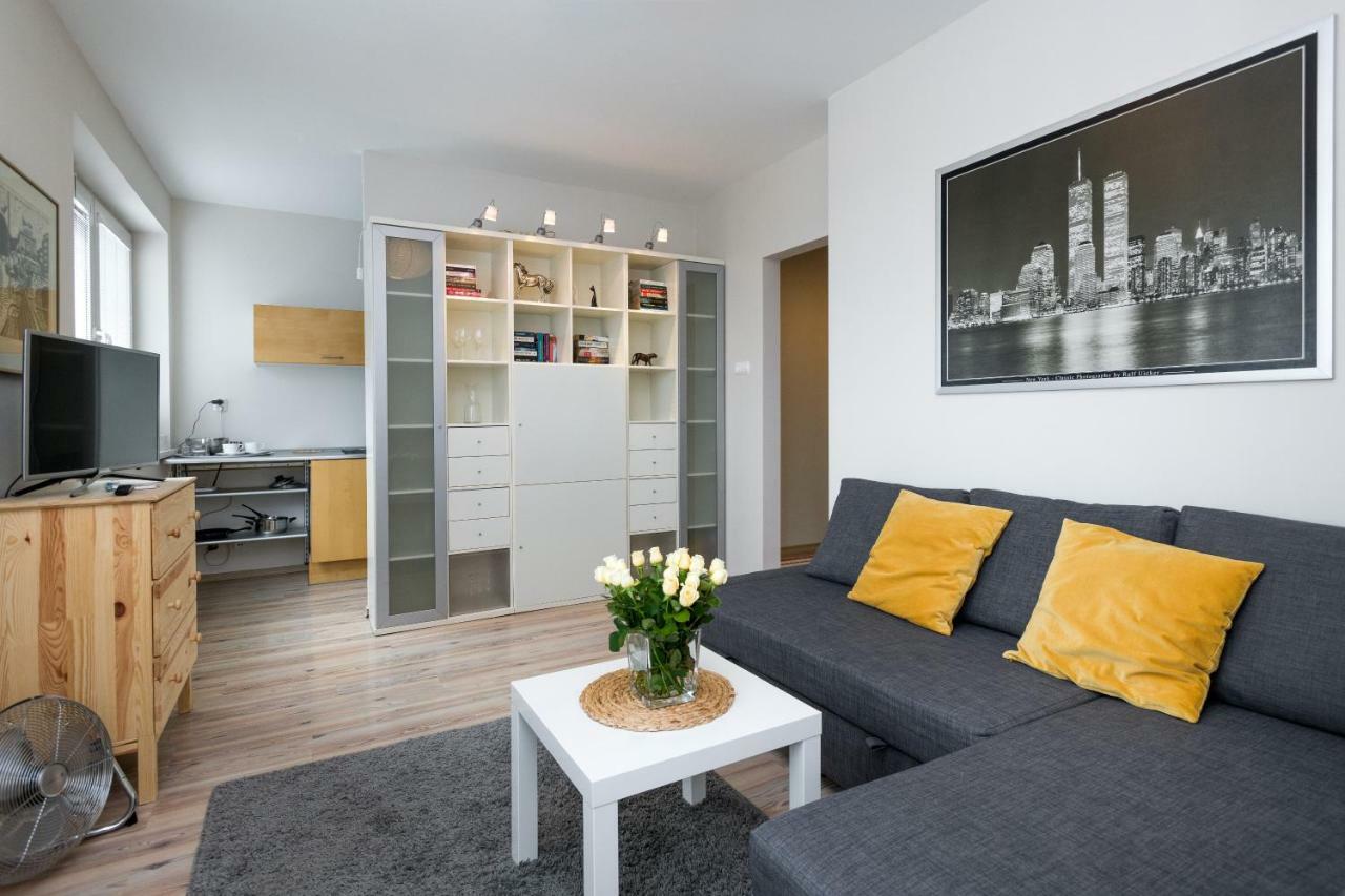 Sunny 1 Room Apartment With The View Over Cracow Krakow Dış mekan fotoğraf